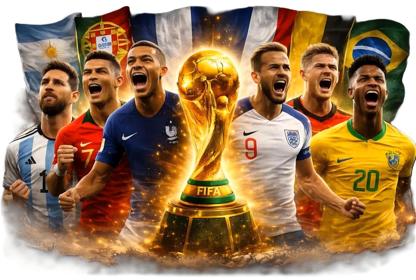 camisetas de futbol mundial 2026