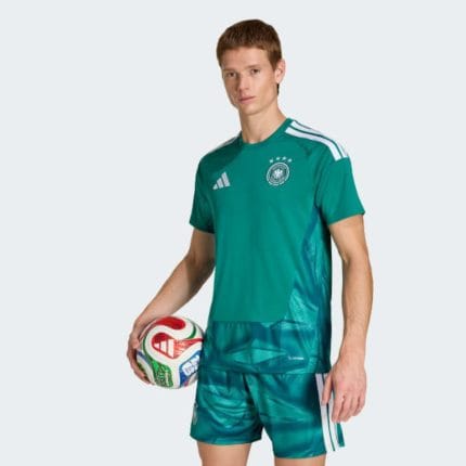 Camiseta oficial de portero de la selección de Alemania 2026 para adulto. Equipación de guardameta alemana de fútbol.