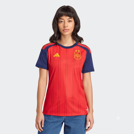 camiseta españa mujer 2 estrellas 2026