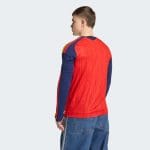 Camiseta de manga larga de la primera equipación de España para 2026. Uniforme de fútbol para adulto en color rojo.