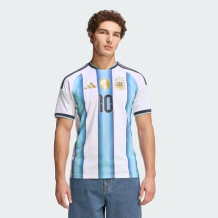 Camiseta titular de Argentina de Messi para el Mundial 2026. Primera equipación de adulto con el dorsal 10 de Leo Messi.