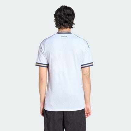 Camiseta de fútbol visitante para adulto de la selección de Italia 2026. Segunda equipación oficial de la Azzurra.