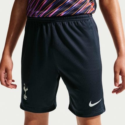 Segunda equipación de fútbol para niños del Tottenham Hotspur, temporada 2026-2027. Kit completo de camiseta y pantalón.
