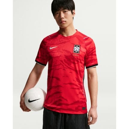 Camiseta de fútbol de Corea 2026, primera equipación para adulto. Diseño oficial de la selección surcoreana para el Mundial.