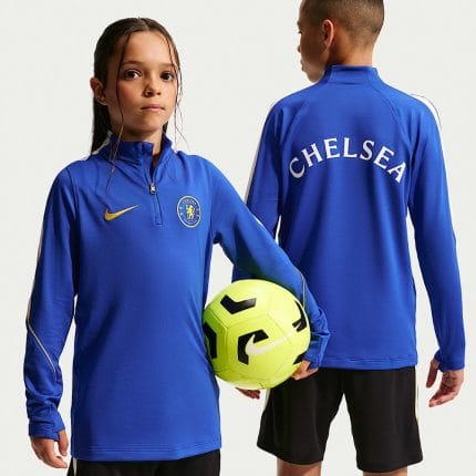 Camiseta de entrenamiento del Chelsea FC para niño, temporada 2026-2027. Ropa oficial de fútbol para los más pequeños.