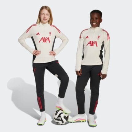 Camiseta de entrenamiento del Liverpool FC para niño, temporada 26/27. Equipación oficial para los más pequeños aficionados.