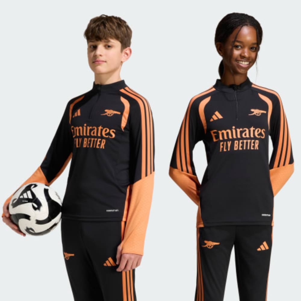 CAMISETA ENTRENAMIENTO NIÑOS ARSENAL FC 26/27 Camiseta de entrenamiento del Arsenal FC para niños, temporada 26/27. Ropa oficial de práctica para los jóvenes seguidores Gunners.