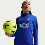 Camiseta de entrenamiento para niños del Inter de Milán, temporada 2026/2027. Ropa oficial del Inter para los más pequeños.