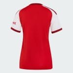 Camiseta de mujer de la primera equipación del Arsenal FC para la temporada 26/27. Uniforme oficial para aficionadas.