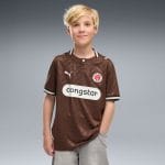 Camiseta de fútbol para niño de la primera equipación del St. Pauli para la temporada 2026-2027. Tallas infantiles.