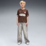 Camiseta de fútbol para niño de la primera equipación del St. Pauli para la temporada 2026-2027. Tallas infantiles.