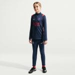 Imagen de la camiseta de entrenamiento del PSG para niños, temporada 26/27. Equipación oficial de fútbol para jóvenes aficionados.