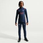 Imagen de la camiseta de entrenamiento del PSG para niños, temporada 26/27. Equipación oficial de fútbol para jóvenes aficionados.
