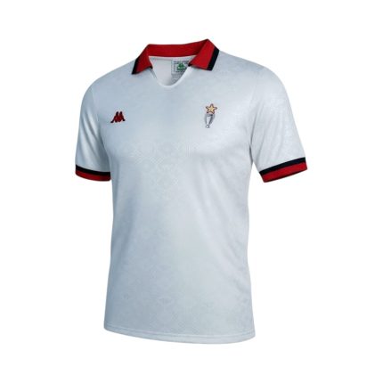 Camiseta retro AC Milan 1989/90 segunda equipación — vista frontal en maniquí