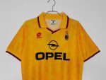 Camiseta retro AC Milan 1995/96 tercera equipación amarilla — foto 8