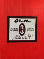 Camiseta retro AC Milan 1997/98 tercera equipación roja — foto 2