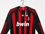 Camiseta retro AC Milan 2008/09 primera equipación manga larga — foto 11