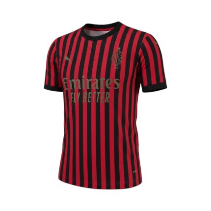 Camiseta retro AC Milan 2019-2020 Primera Equipación — vista frontal en maniquí