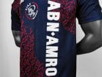 Camiseta retro Ajax 1994/95 segunda equipación azul y roja Umbro — foto 6