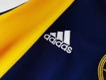 Camiseta retro Ajax 2000/01 segunda equipación amarilla y azul marino — foto 6