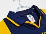 Camiseta retro Ajax 2000/01 segunda equipación amarilla y azul marino — foto 10