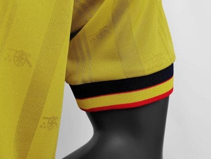Camiseta retro Arsenal 1986/88 segunda equipación amarilla — foto 2