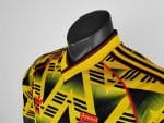 Camiseta retro Arsenal 1991/93 segunda equipación amarilla y negra — foto 7