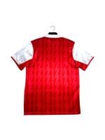 Camiseta retro Arsenal 1993/94, primera equipación, roja y blanca con sponsor JVC. — foto 8