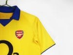 Camiseta retro Arsenal 2003/04 segunda equipación amarilla — foto 7