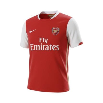 Camiseta retro Arsenal 2006/07 primera equipación — vista frontal en maniquí