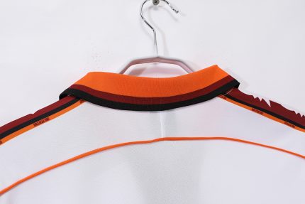 Camiseta retro AS Roma 1998/99 segunda equipación blanca — foto 2