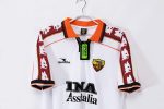 Camiseta retro AS Roma 1998/99 segunda equipación blanca — foto 4