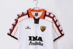 Camiseta retro AS Roma 1998/99 segunda equipación blanca — foto 9