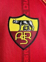 Camiseta retro AS Roma primera equipación 1999/00 manga larga — foto 4