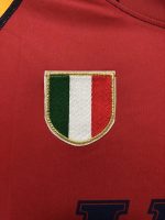 Camiseta retro AS Roma 2001-02 tercera equipación, diseño bicolor con Scudetto. — foto 8