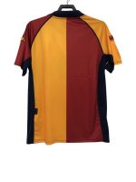 Camiseta retro AS Roma 2001-02 tercera equipación, diseño bicolor con Scudetto. — foto 10