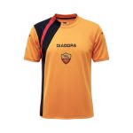 Camiseta retro AS Roma 2005-2006 tercera equipación — vista frontal en maniquí