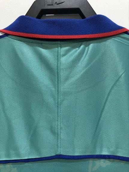Camiseta retro FC Barcelona 1992-93 tercera equipación Kappa turquesa — foto 2