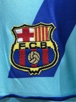 Camiseta retro FC Barcelona 1992-93 tercera equipación Kappa turquesa — foto 4
