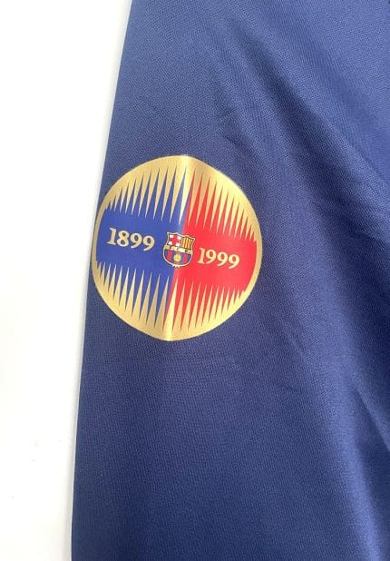 Camiseta retro FC Barcelona Primera Equipación Centenario 1998-1999 Manga Larga — foto 2
