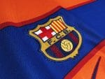 Camiseta retro FC Barcelona 1998/99 tercera equipación naranja — foto 9