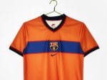 Camiseta retro FC Barcelona 1998/99 tercera equipación naranja — foto 11