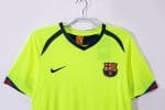 Camiseta retro FC Barcelona 2005/06 segunda equipación amarilla — foto 9