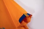 Camiseta retro del FC Barcelona de la temporada 2006/07, segunda equipación naranja con sponsor UNICEF. — foto 5