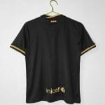 Camiseta retro FC Barcelona 2020/21 segunda equipación negra y dorada — foto 6