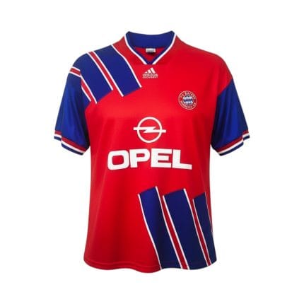 Camiseta retro Bayern de Múnich 1993/95 primera equipación — vista frontal en maniquí