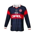 Camiseta retro Bayern de Múnich 1997/99 Primera Equipación — vista frontal en maniquí
