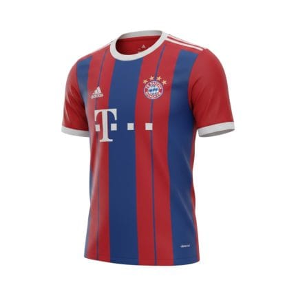 Camiseta retro del Bayern de Múnich de la temporada 2014/15, primera equipación. — vista frontal en maniquí