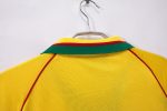 Camiseta retro Camerún 1998/99 segunda equipación amarilla y verde. — foto 2