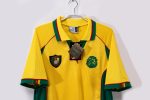 Camiseta retro Camerún 1998/99 segunda equipación amarilla y verde. — foto 5